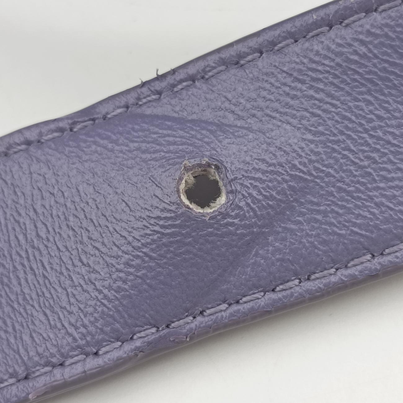 Padded Cassette Purple lambskin B09288593B