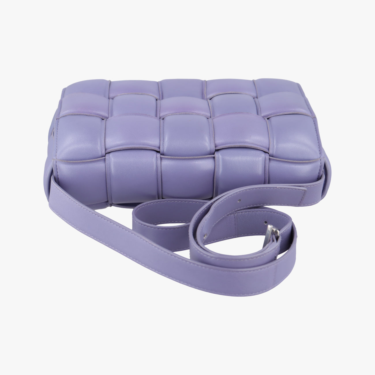 Padded Cassette Purple lambskin B09288593B