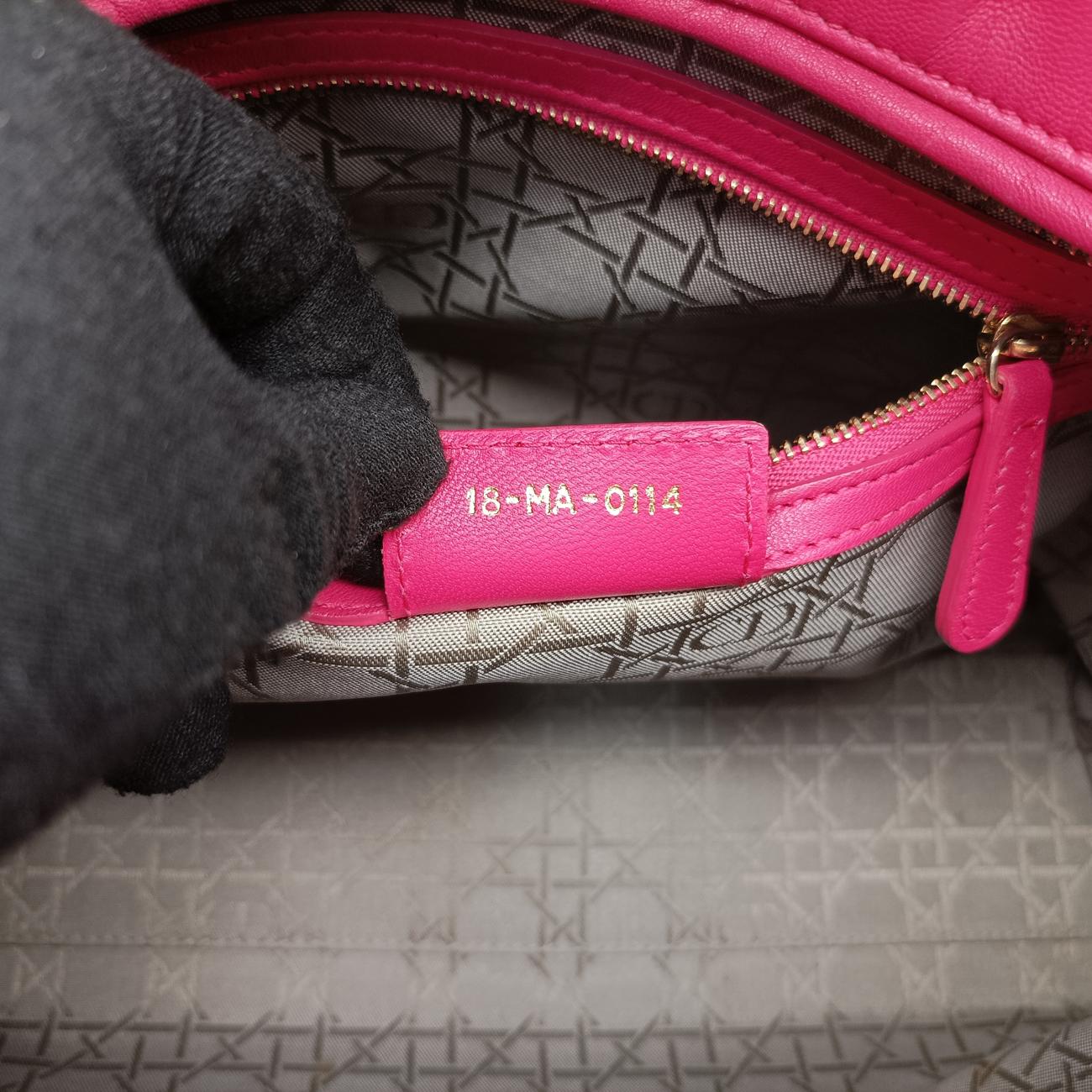 Lady Dior Rose lambskin 18-MA-0114
