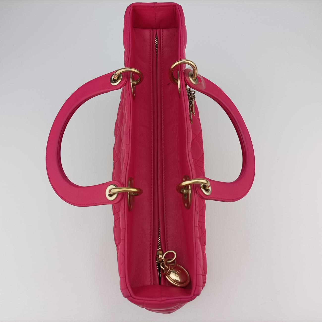 Lady Dior Rose lambskin 18-MA-0114