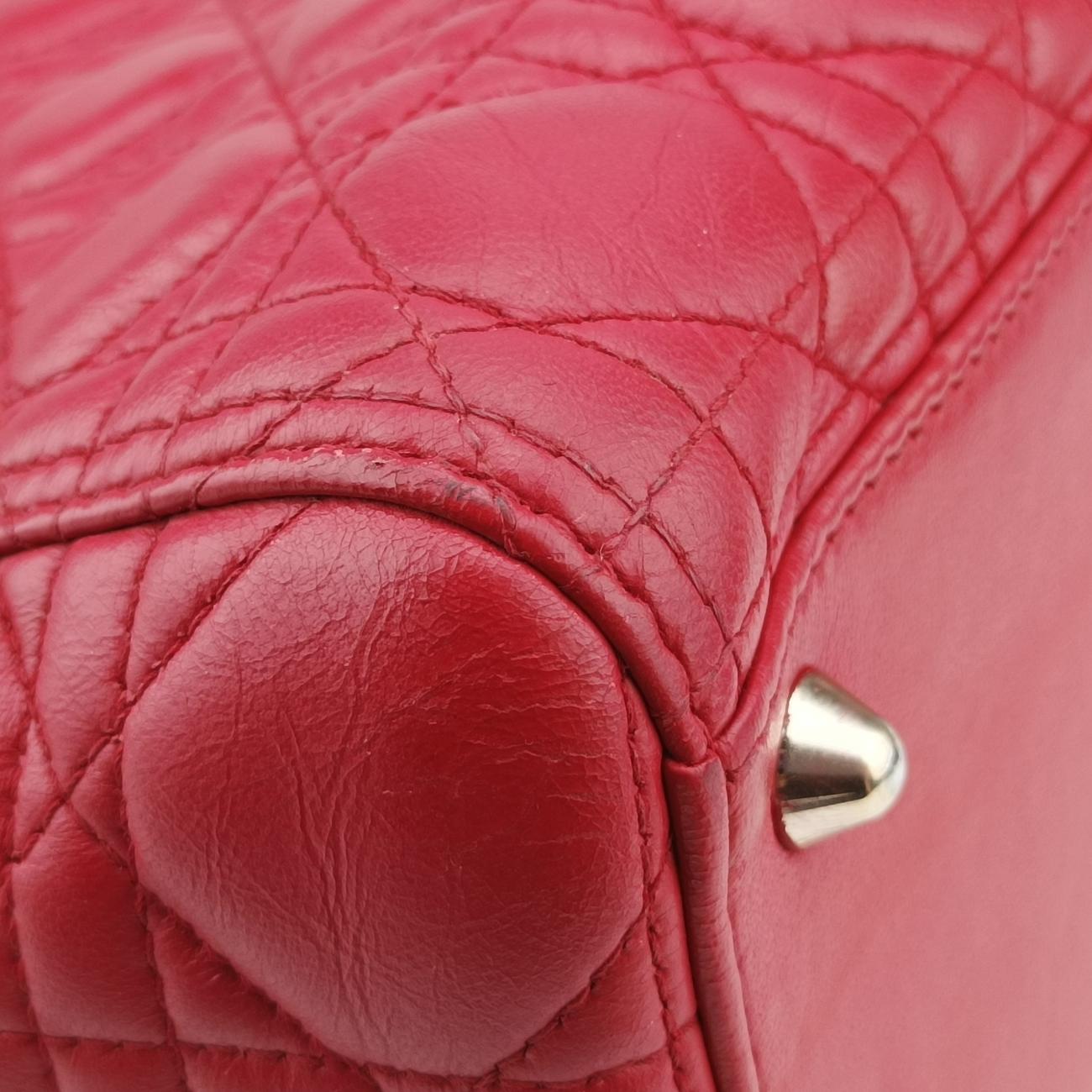 Lady Dior Red lambskin 18-MA-1124