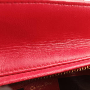 Lady Dior Red lambskin 18-MA-1124