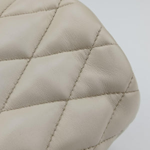 Sado Small Tube Bag White Leather GUE712706.0622