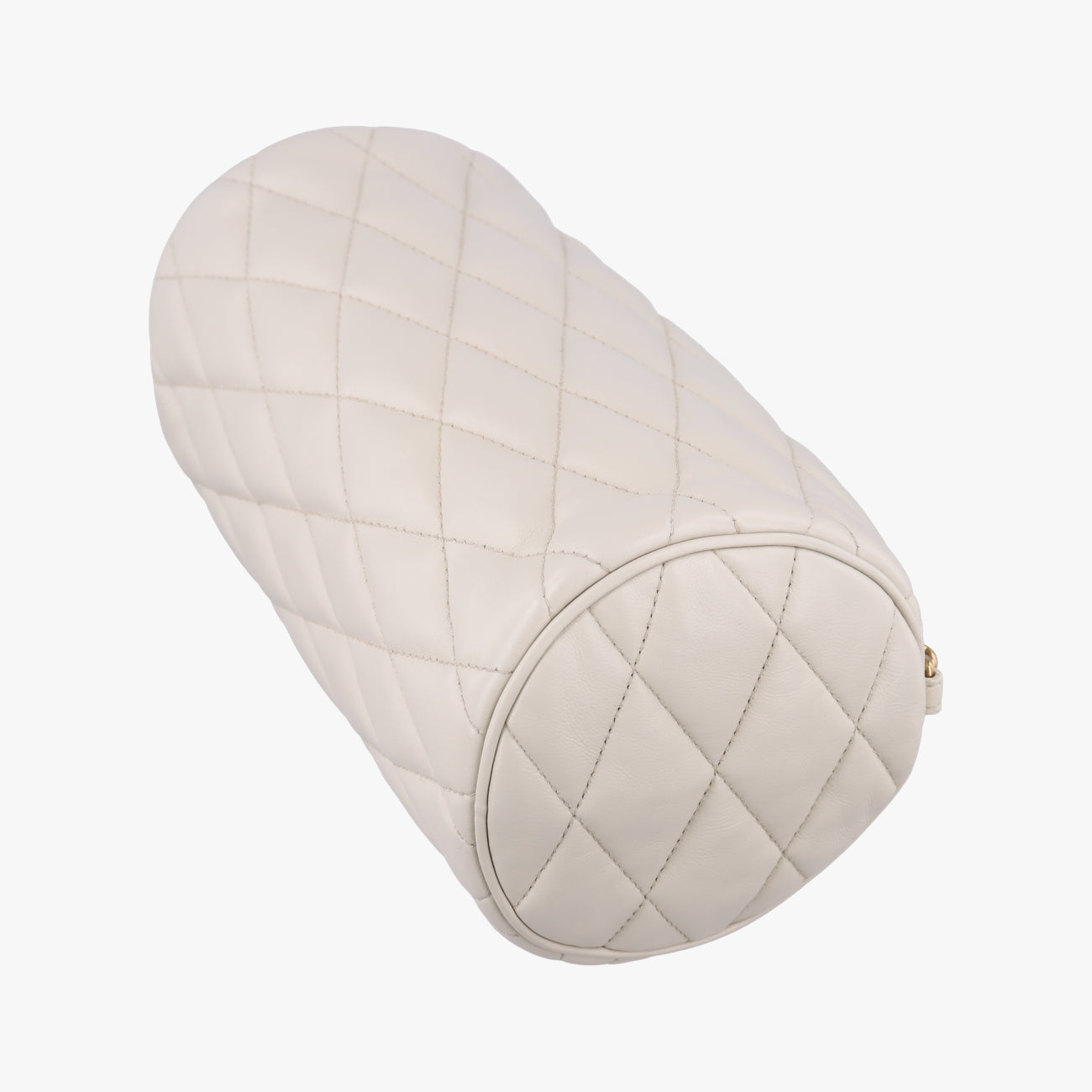 Sado Small Tube Bag White Leather GUE712706.0622