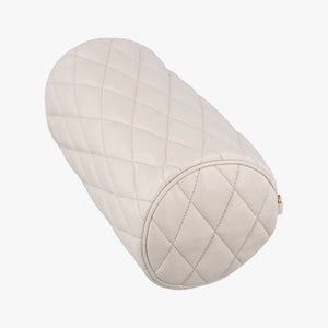 Sado Small Tube Bag White Leather GUE712706.0622