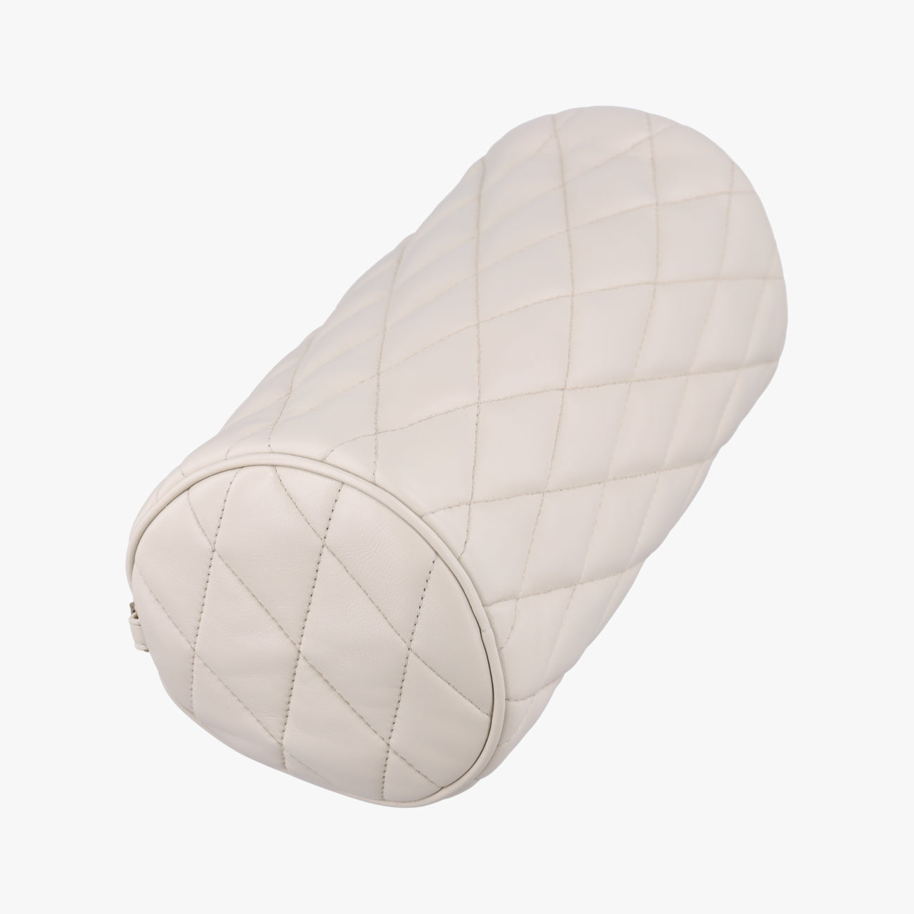 Sado Small Tube Bag White Leather GUE712706.0622
