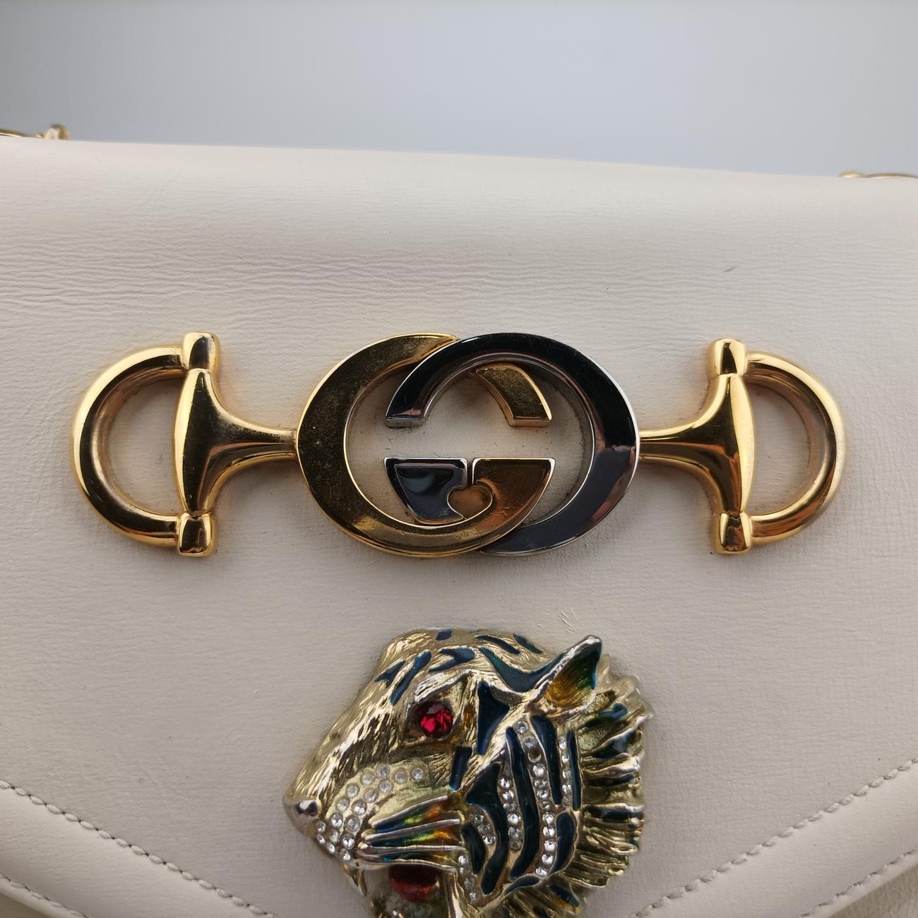 Rajah White Leather H028164589