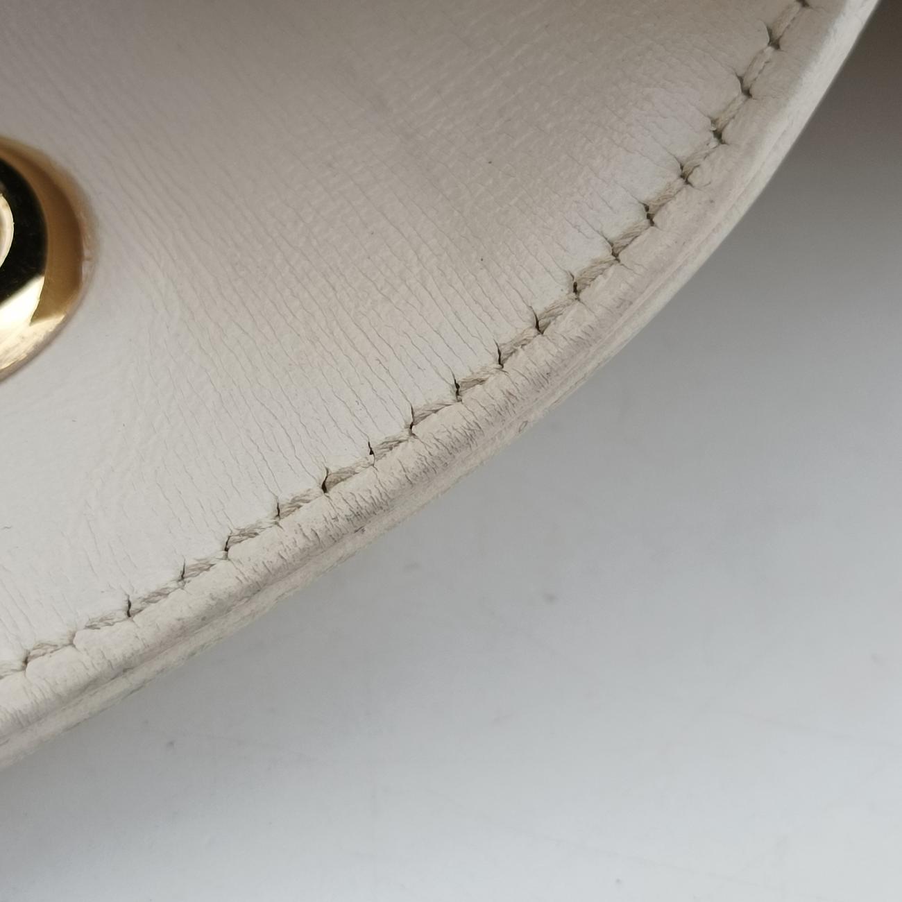 Rajah White Leather H028164589