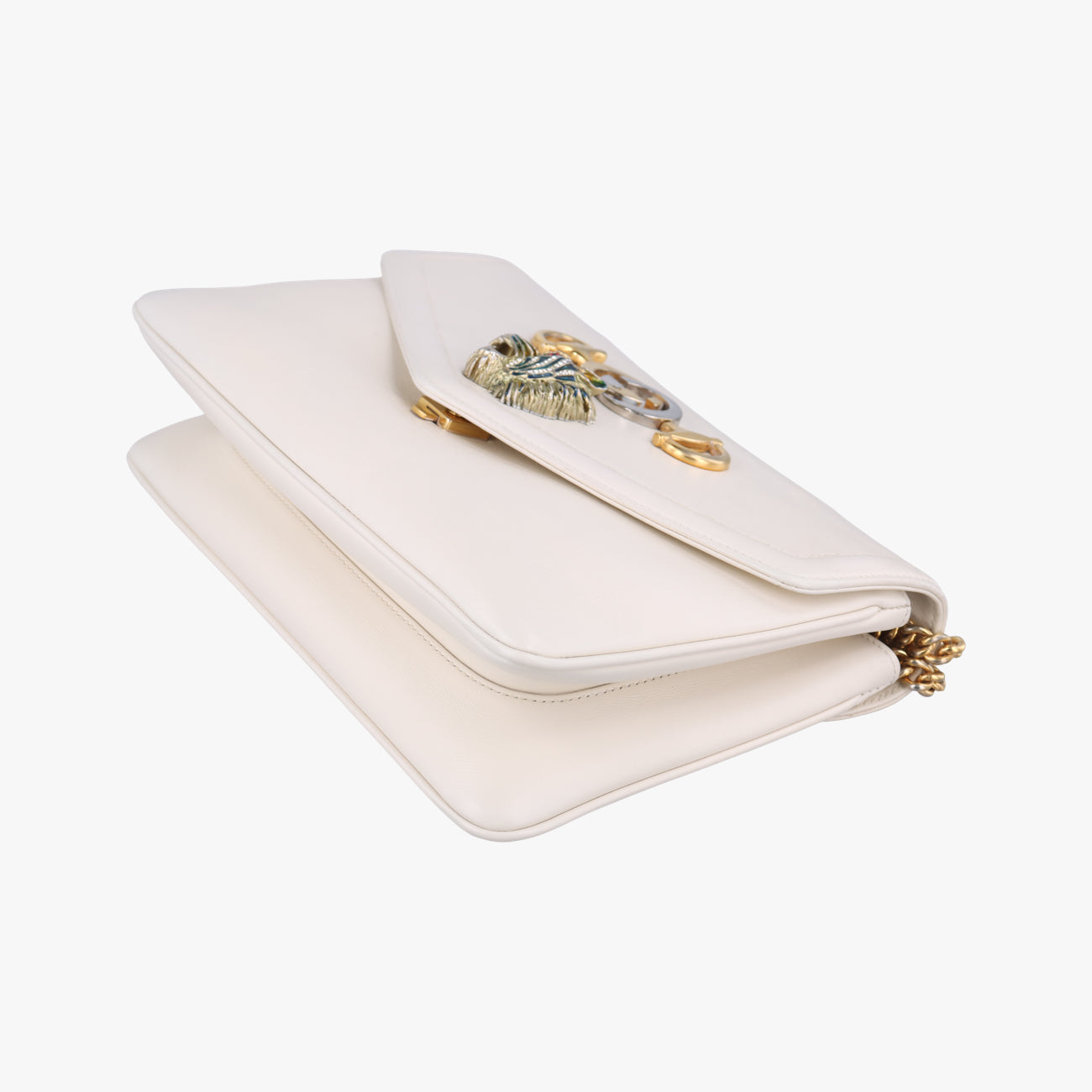 Rajah White Leather H028164589