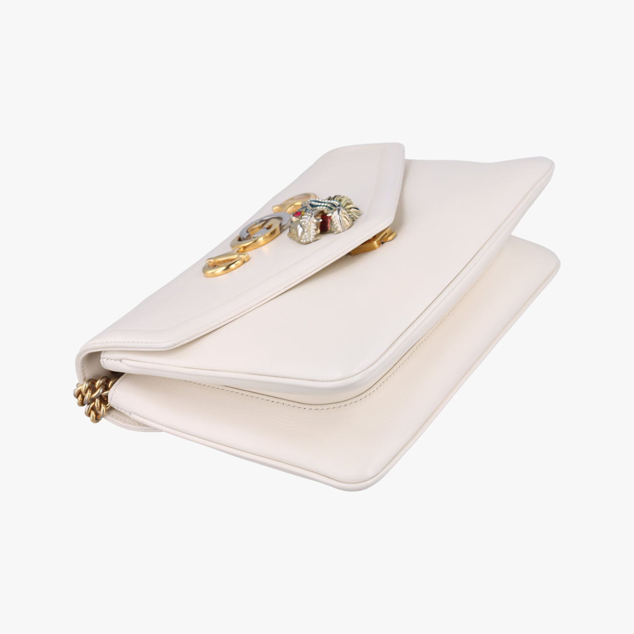 Rajah White Leather H028164589