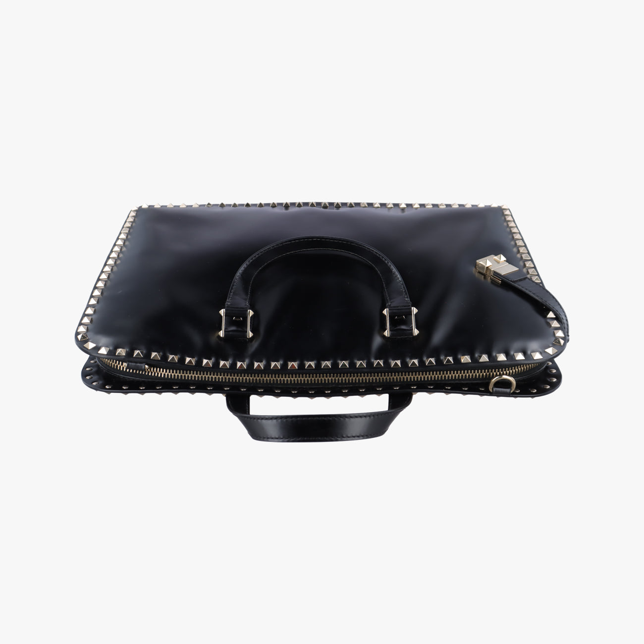 Rockstud Black Leather BS-L538VQZ0