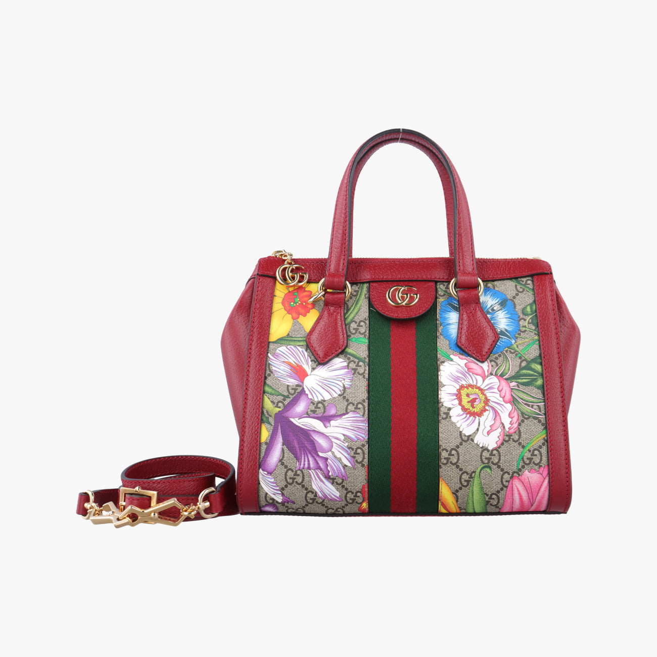 Ophidia Multicolour PVC coated canvas×Leather D030590790