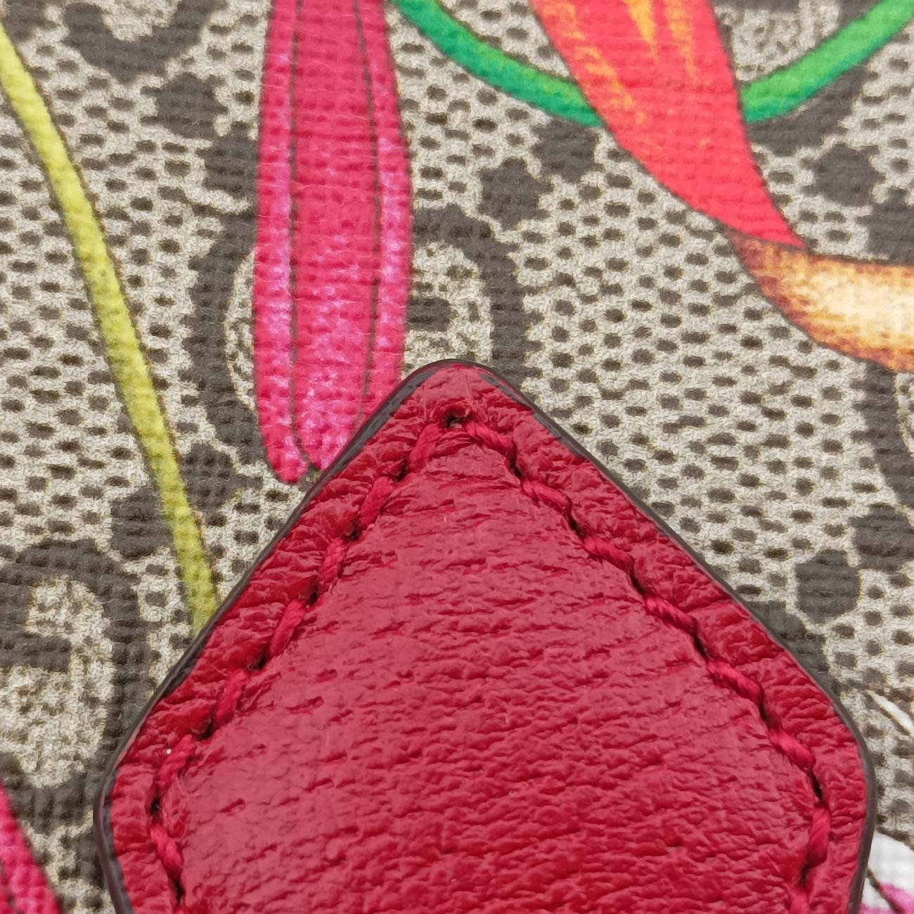 Ophidia Multicolour PVC coated canvas×Leather D030590790