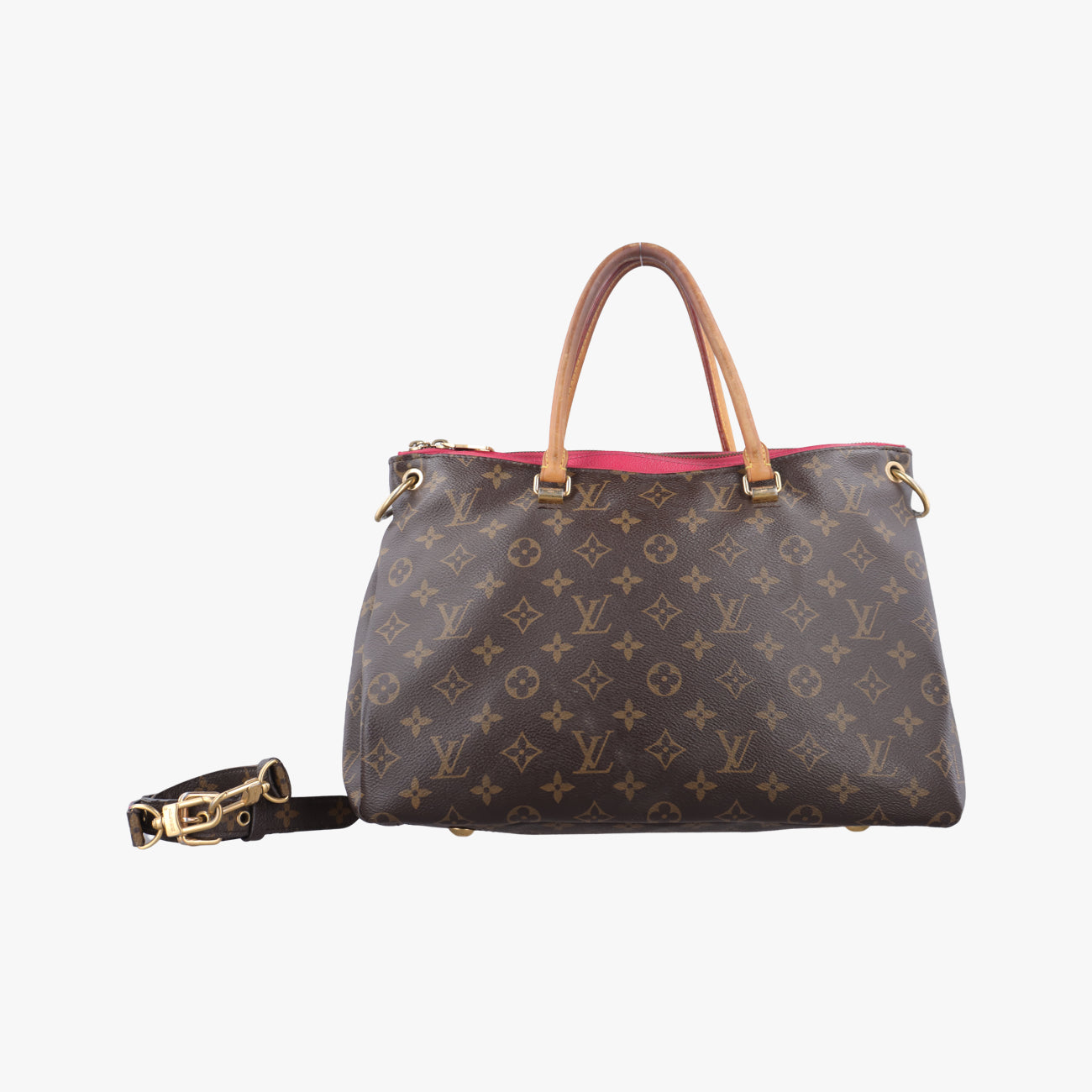 PALLAS Brown×CERISE Monogram Canvas×calf leather SN1124