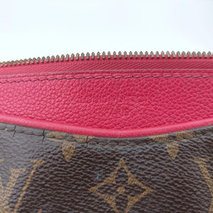 PALLAS Brown×CERISE Monogram Canvas×calf leather SN1124