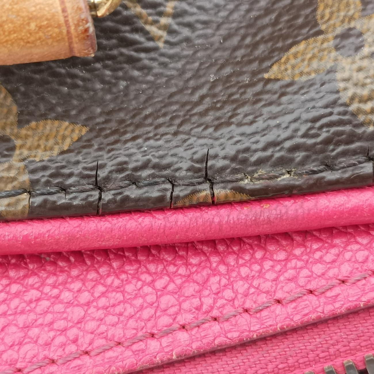 PALLAS Brown×CERISE Monogram Canvas×calf leather SN1124