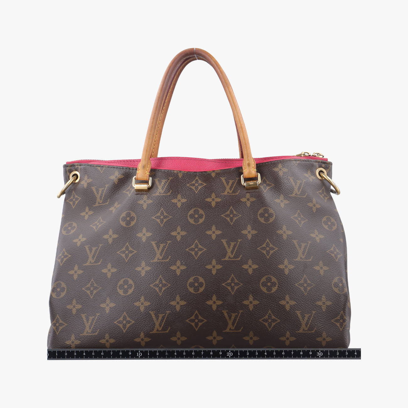 PALLAS Brown×CERISE Monogram Canvas×calf leather SN1124