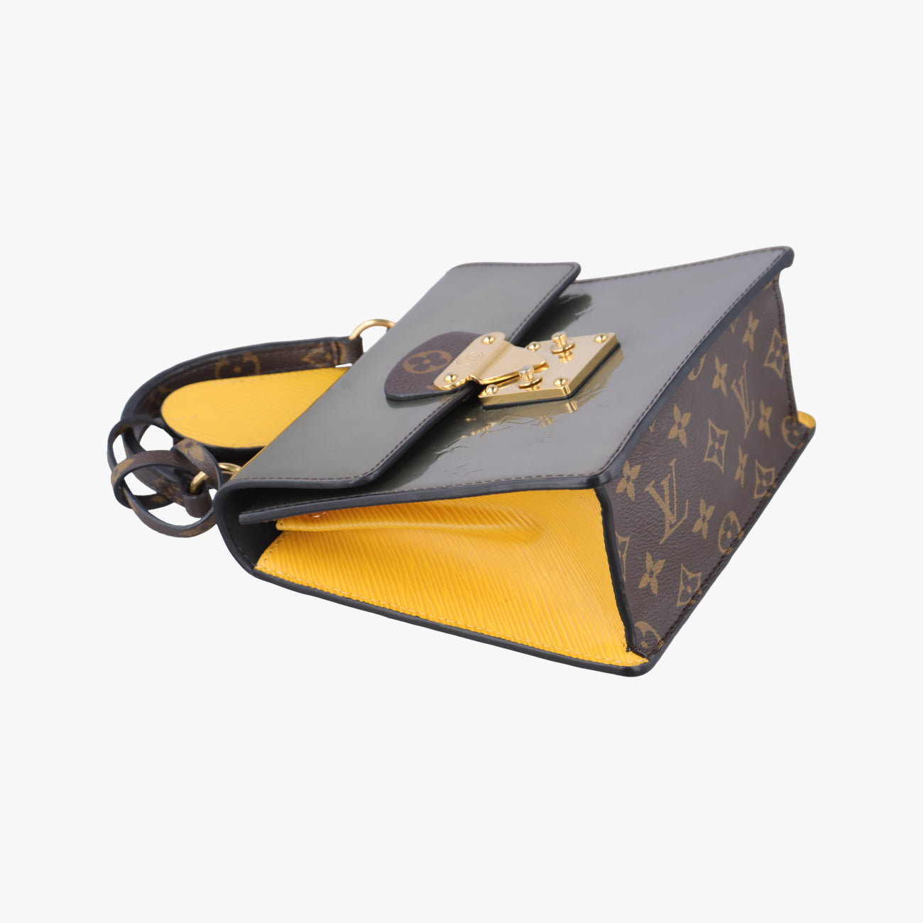 Spring Street PM Silver x Brown x Yellow Vernis x Monogram x Epi NZ5118