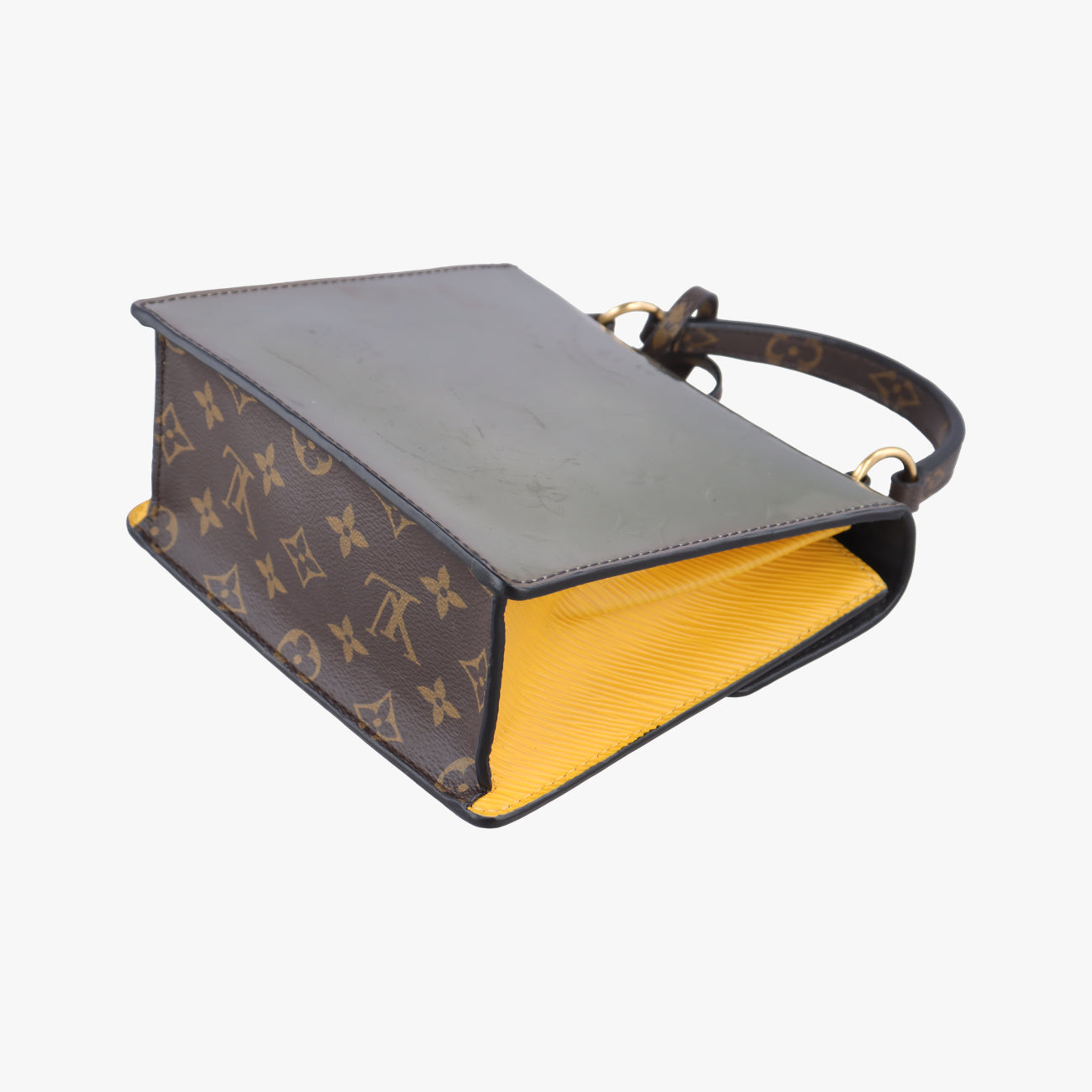 Spring Street PM Silver x Brown x Yellow Vernis x Monogram x Epi NZ5118