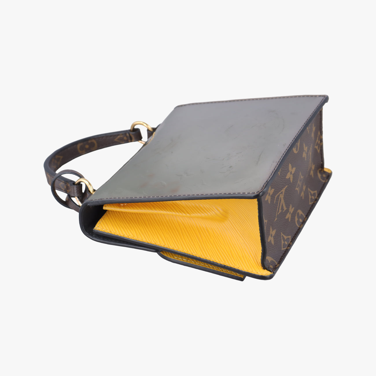 Spring Street PM Silver x Brown x Yellow Vernis x Monogram x Epi NZ5118