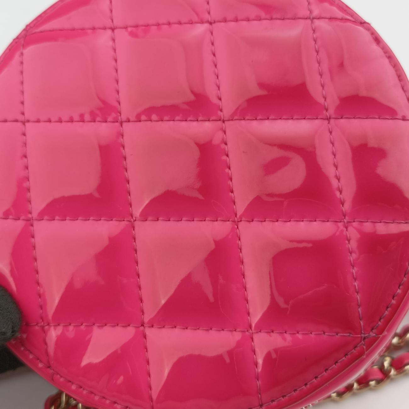 round as earth Ribbon Pink Patent Leather 29141160