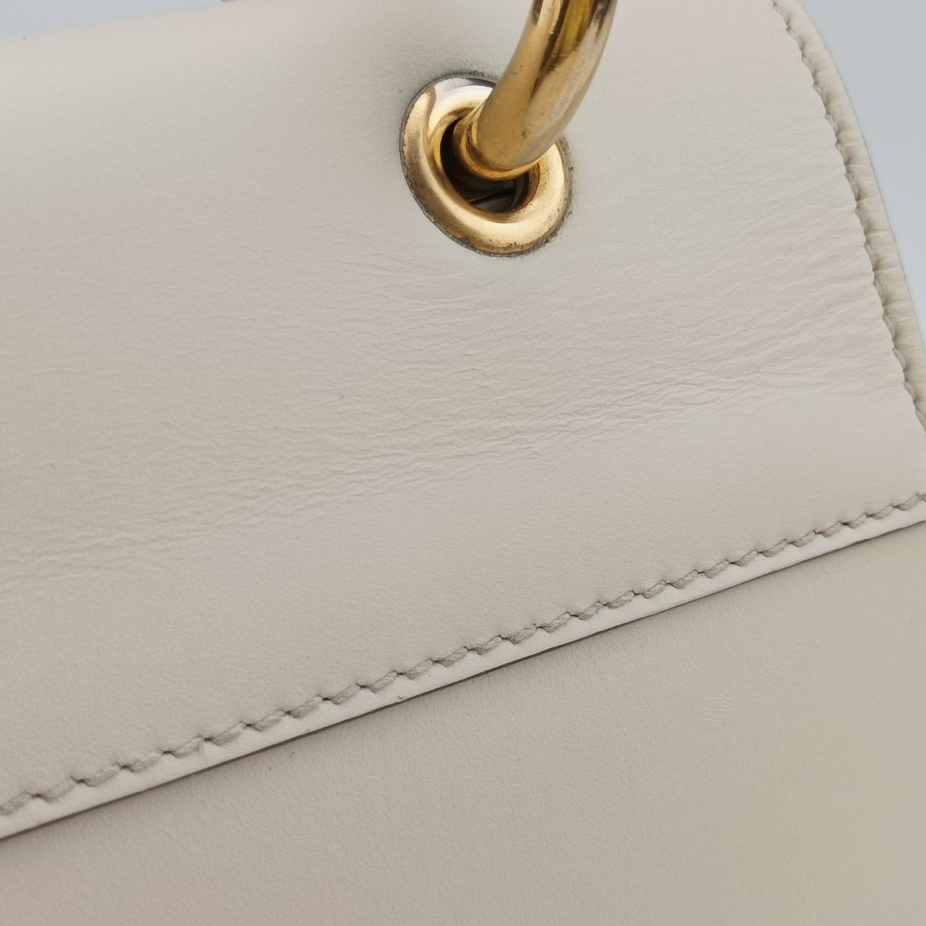 Queen Margaret White Leather E025863017