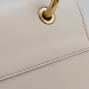 Queen Margaret White Leather E025863017