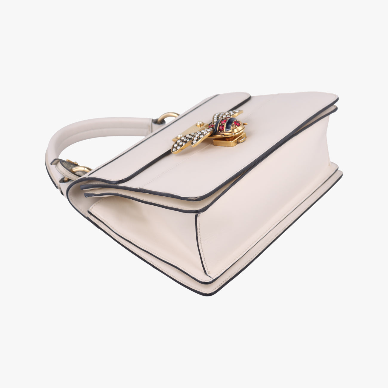 Queen Margaret White Leather E025863017