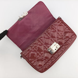 Miss Dior Cannage New Rock Red Patent 02-LUA-1121