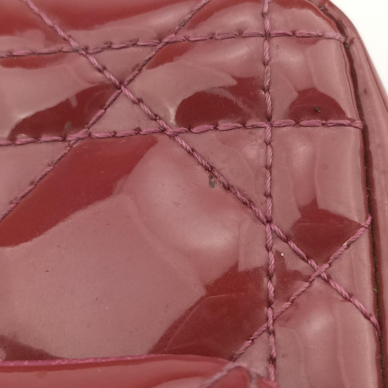 Miss Dior Cannage New Rock Red Patent 02-LUA-1121