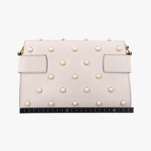 Broadway Pearl Bee White Leather C021633350