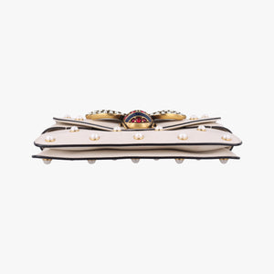 Broadway Pearl Bee White Leather C021633350