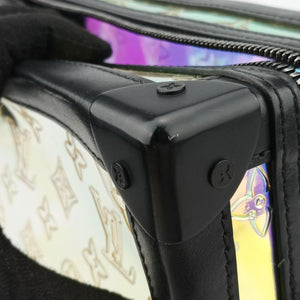 Soft Trunk Hologram x black Monogram Prism×calf leather DU5119
