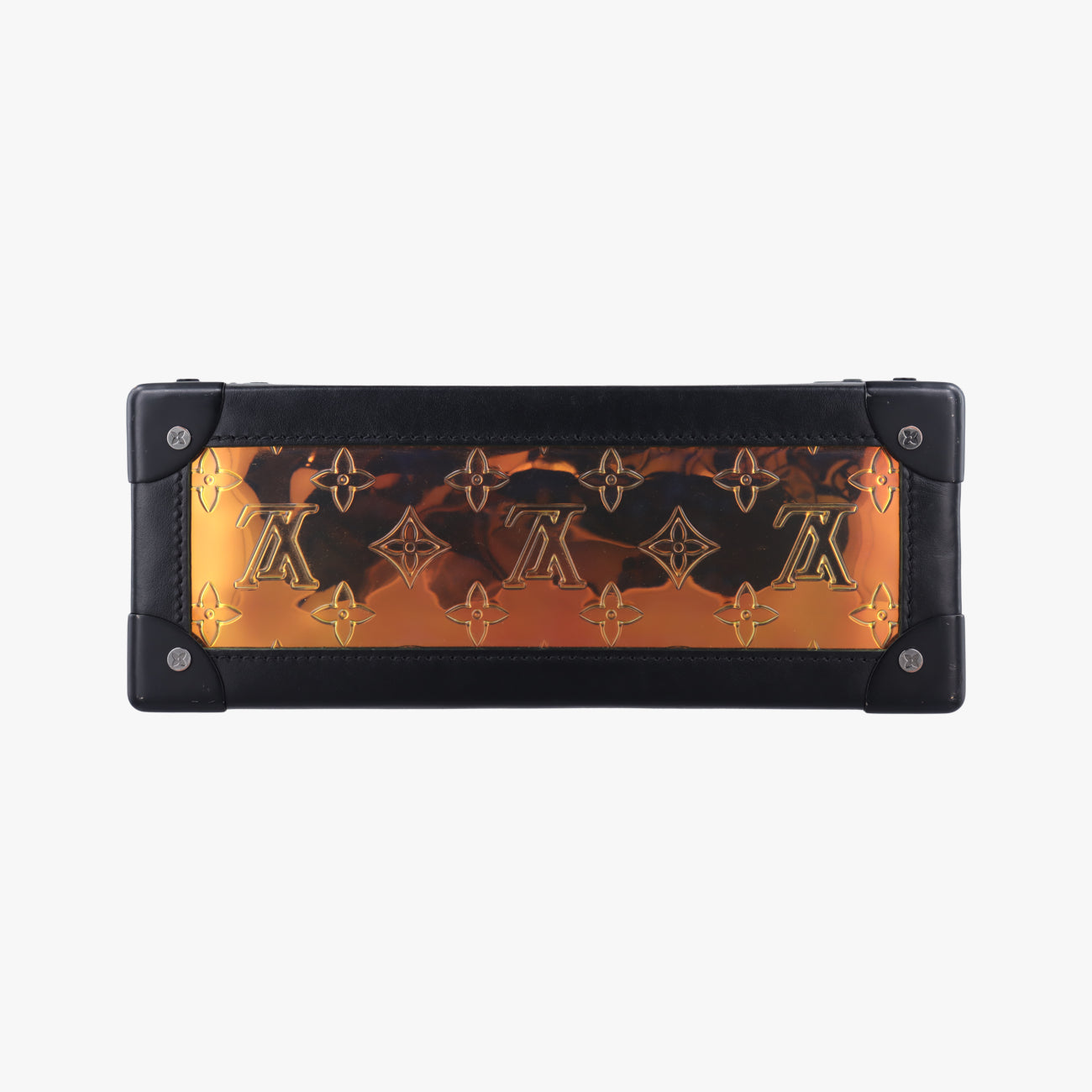 Soft Trunk Hologram x black Monogram Prism×calf leather DU5119