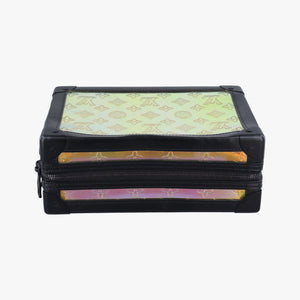 Soft Trunk Hologram x black Monogram Prism×calf leather DU5119