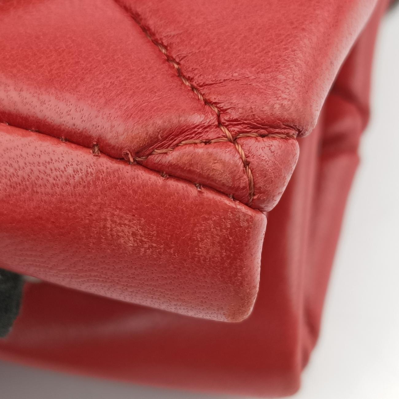 Matelasse cocomark Red lambskin 14935006