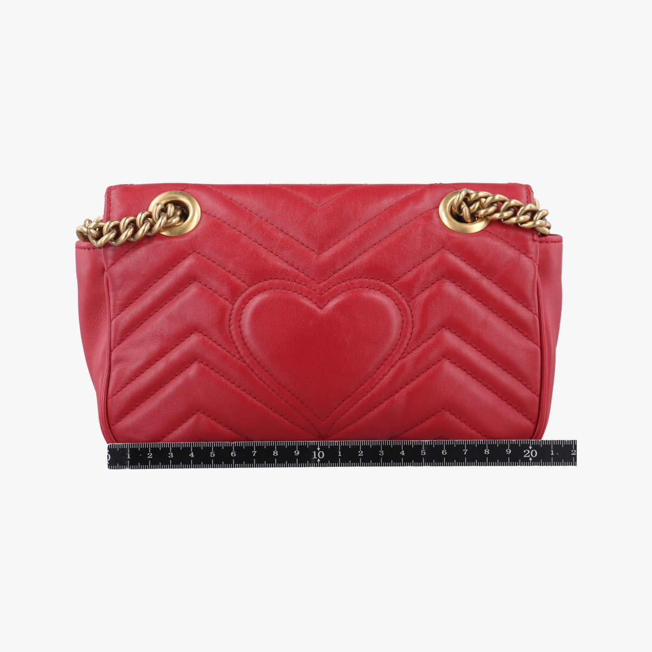 GG Marmont Red Leather A020577853