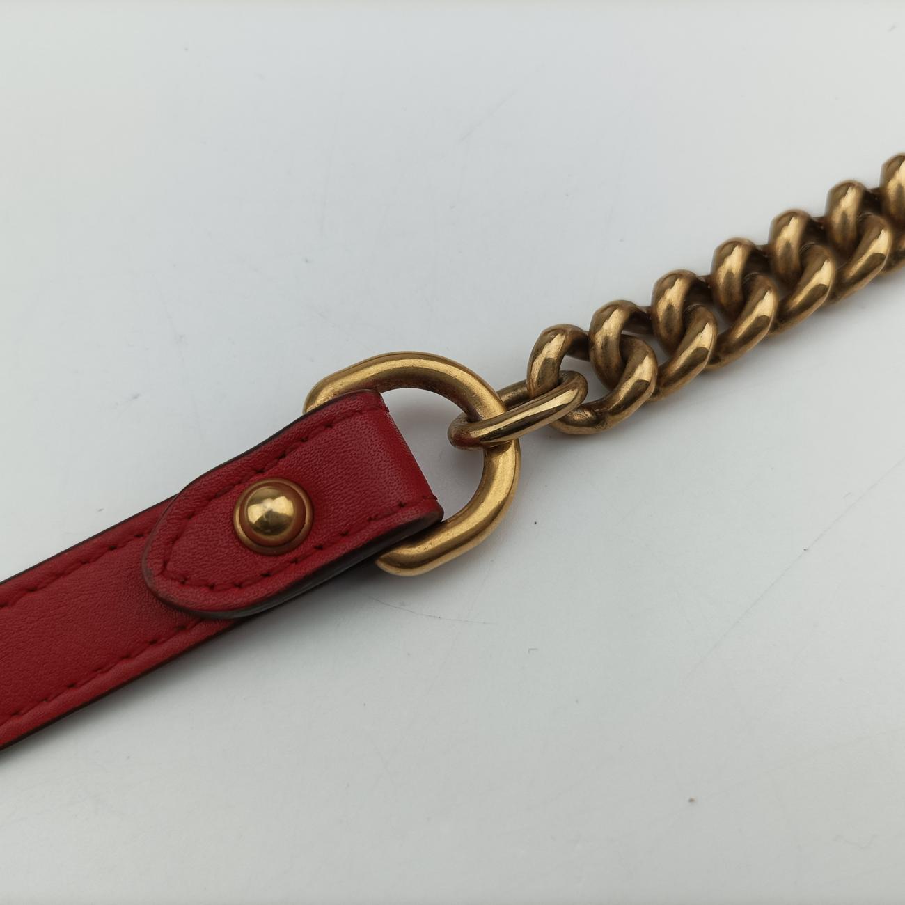 GG Marmont Red Leather A020577853