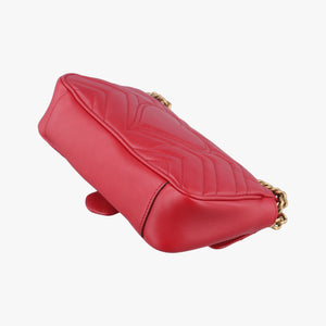 GG Marmont Red Leather A020577853