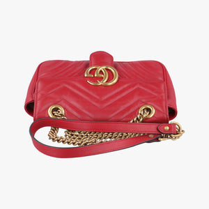 GG Marmont Red Leather A020577853