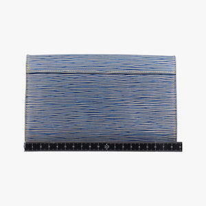 Portefeuille Twist Chain Wallet Blue Epi SP0155
