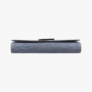 Portefeuille Twist Chain Wallet Blue Epi SP0155