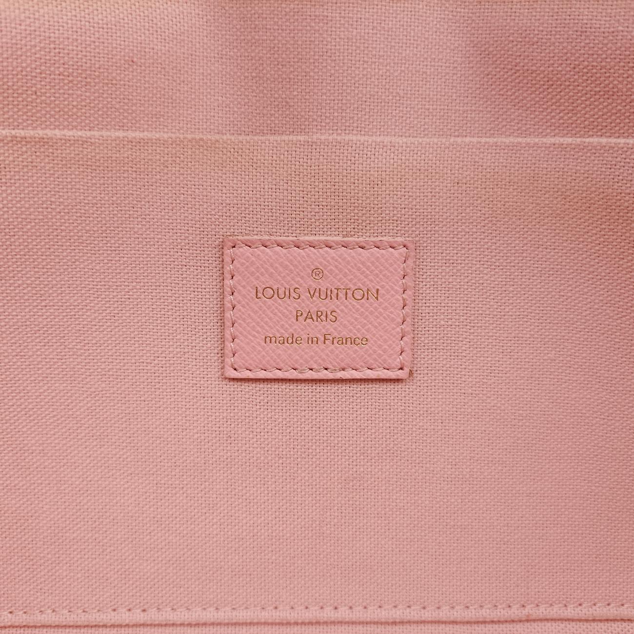 Pochette FéLICIE GM AZUR×Eau De Rose Damier Canvas MI1129