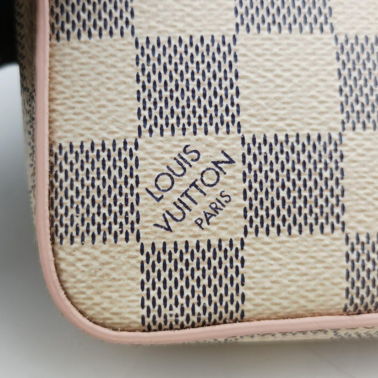 Pochette FéLICIE GM AZUR×Eau De Rose Damier Canvas MI1129