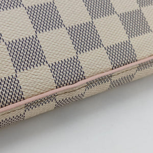 Pochette FéLICIE GM AZUR×Eau De Rose Damier Canvas MI1129