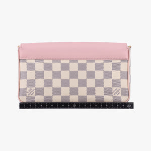 Pochette FéLICIE GM AZUR×Eau De Rose Damier Canvas MI1129