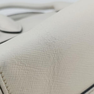 Esplanade White SAFFIANO Leather 117 X