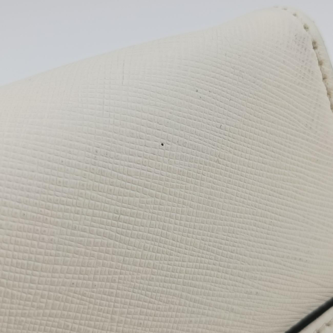 Esplanade White SAFFIANO Leather 117 X