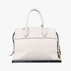 Esplanade White SAFFIANO Leather 117 X