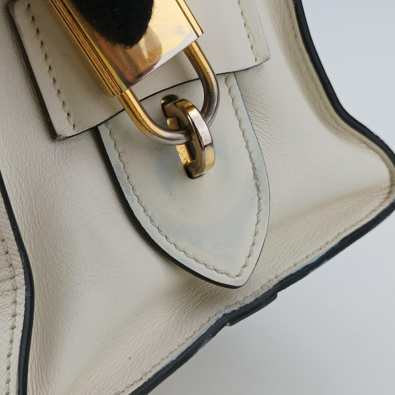 Esplanade White SAFFIANO Leather 117 X